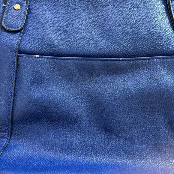 Merona Cobalt Blue Satchel - Picture 5 of 5